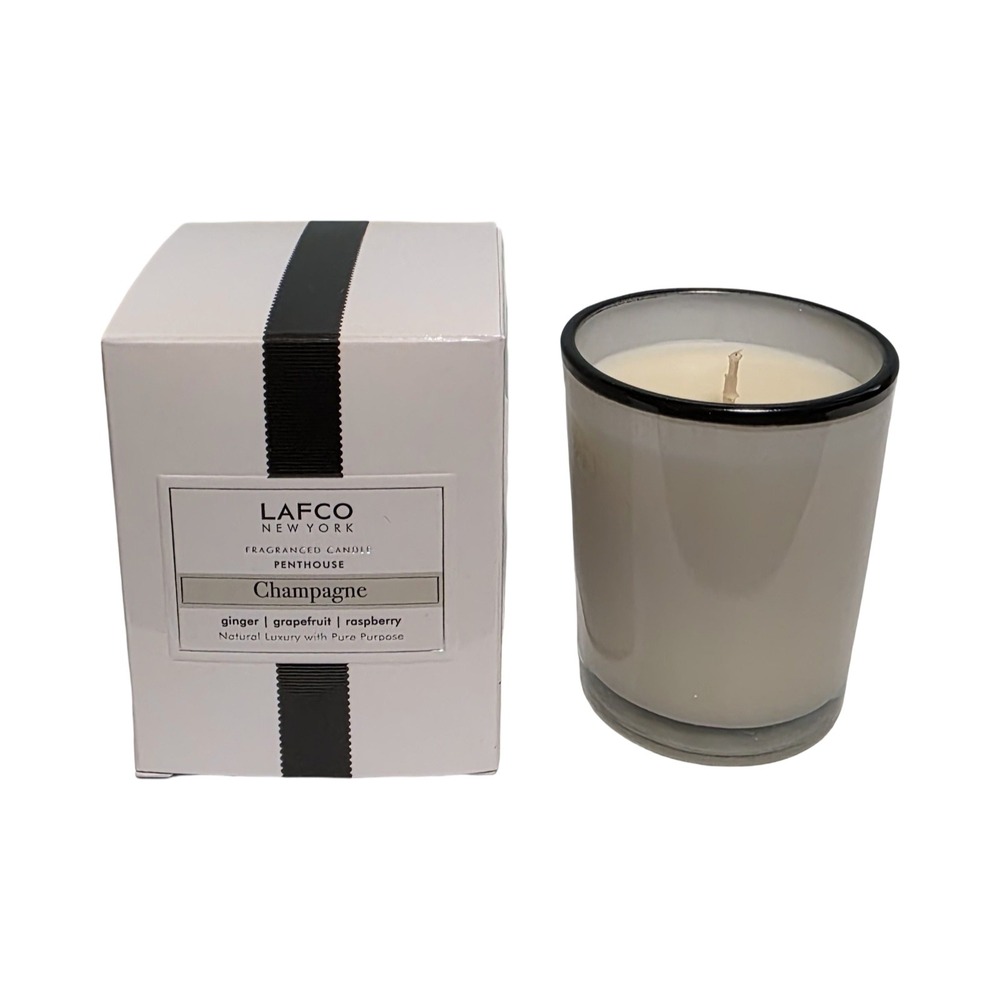 LAFCO New York Penthouse Champagne Fragranced Candle 1.9oz Soy Wax Ginger Citrus - Picture 2 of 8